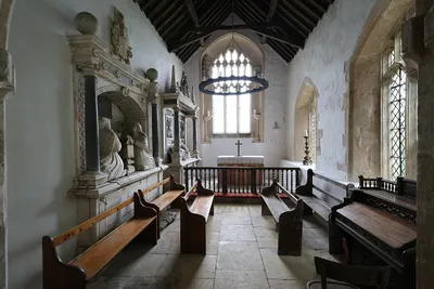 Chancel wide view