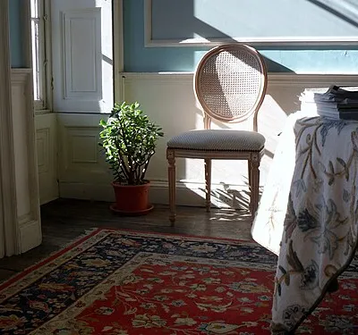 Chair in hall, Newark Park House
