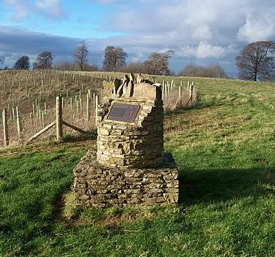 Battle of Stow This interpretive viewpoint is situated very close to the top of the hill and adjacent to the footpath to Donnington.  The Battle of Stow fought on 21st March, 1646 was the last major battle of the First Civil War.