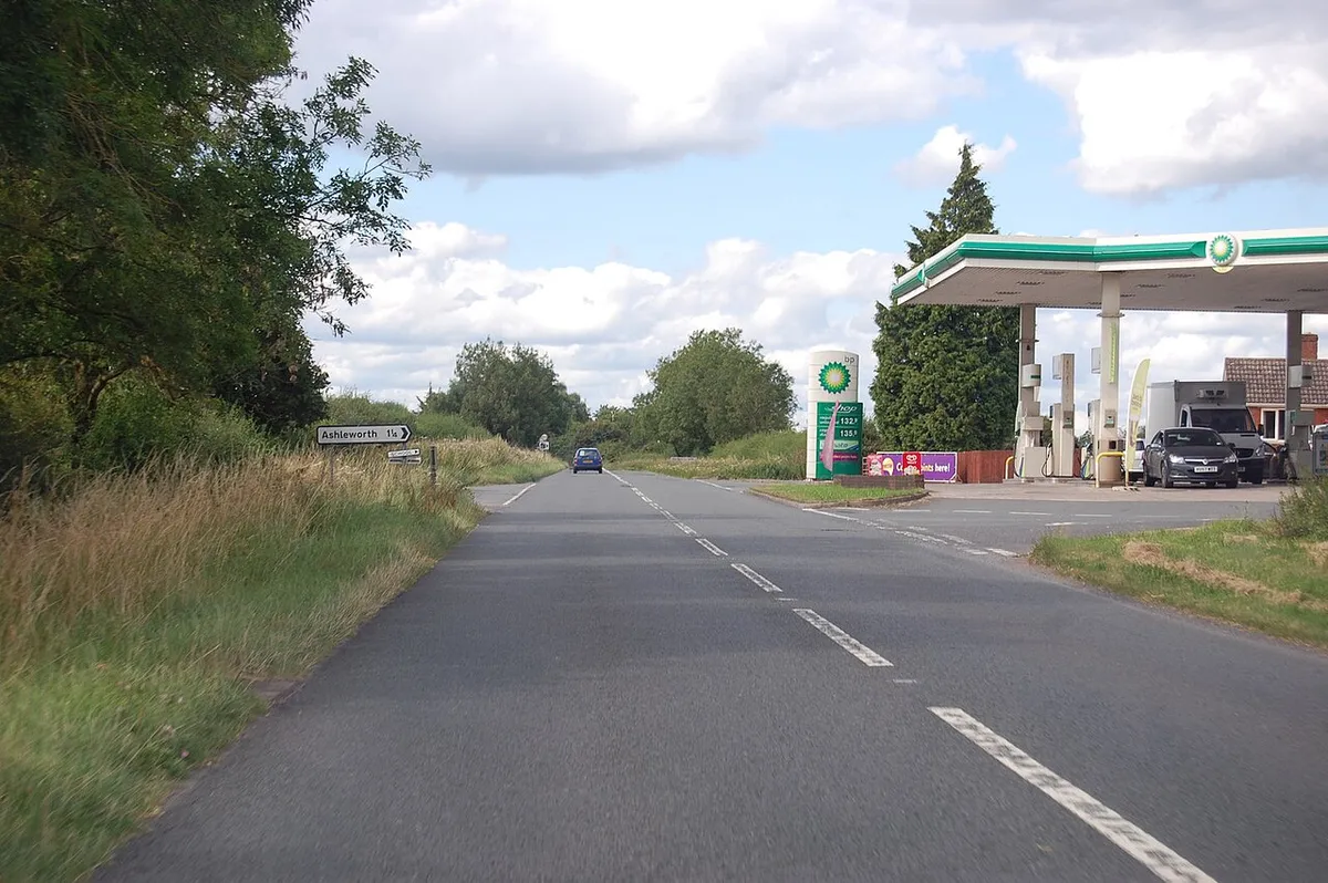A417 and Filling Station