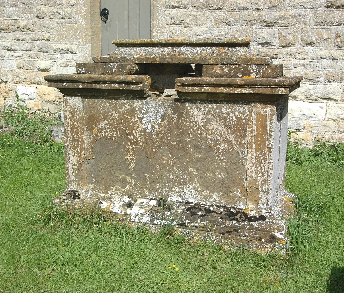 Church of England chapel of St Mary, Shifford, Oxfordshire: late 18th- or early 19th-century chest tomb