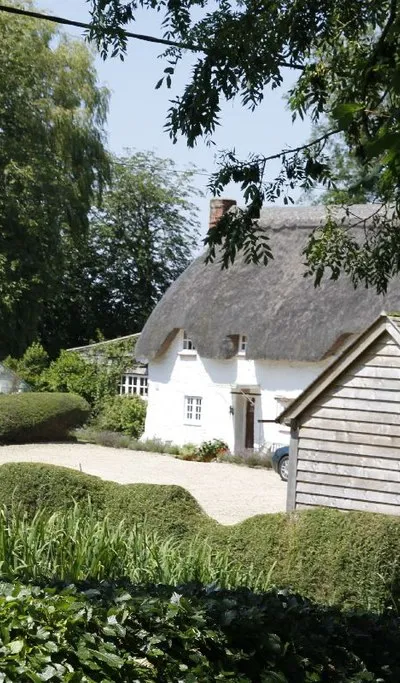 Cottage by the church