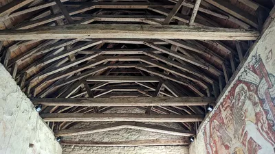 Ceiling inside St. Nicholas church (Teddington)