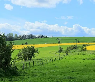 2012 : North west on a byway north of Bourton