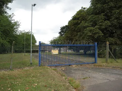 Entrance to Long Marston storage depot