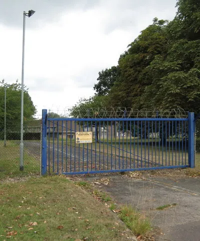 Entrance to Long Marston storage depot