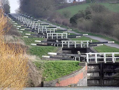 Caen Hill Flight of Locks