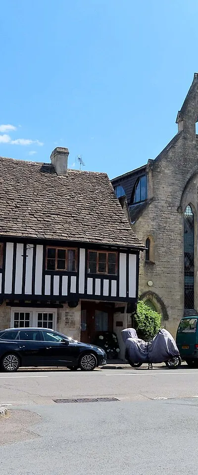 Converted houses on High Street