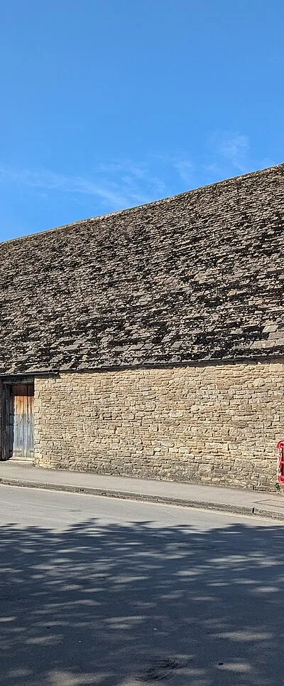 Barn To East Of Tithe Barn At Manor Farm (barn in Lacock, Wiltshire, England, UK)