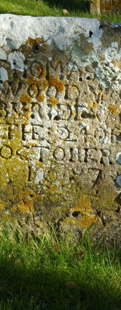 17th century gravestone