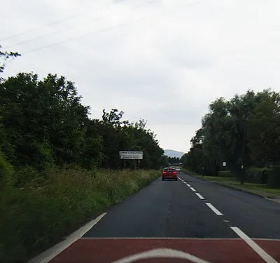 A417 at Corse and Staunton boundary