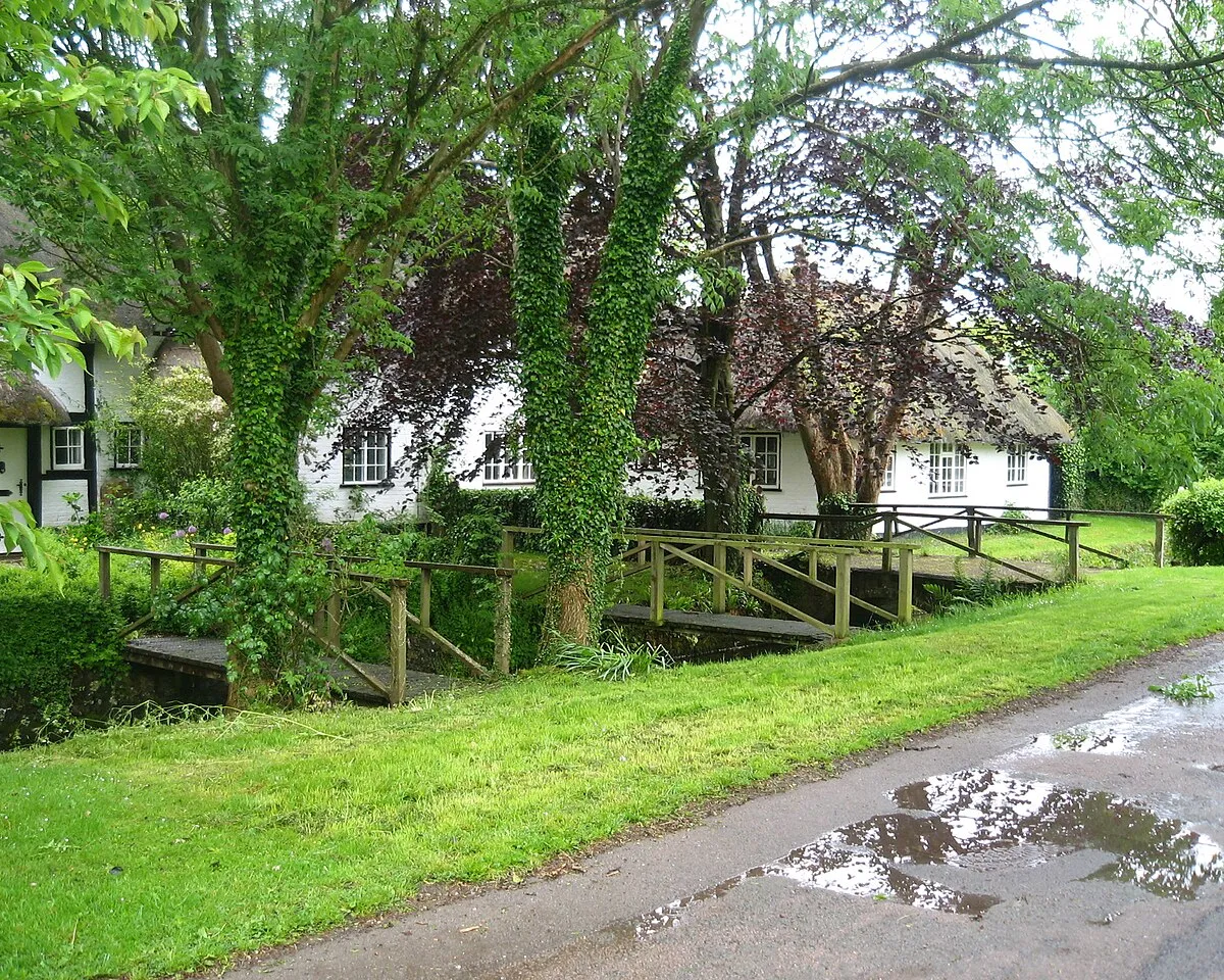 Bridges over the River Lambourn, East Garston, Berkshire