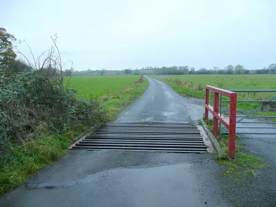 Cattle grid at Hardwick Green