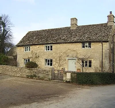 The Old Inn, Black Bourton, Oxfordshire: built in the 17th century, enlarged in the 18th, 19th and 20th centuries. Formerly a public house; now a private home