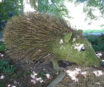An over-sized hedgehog