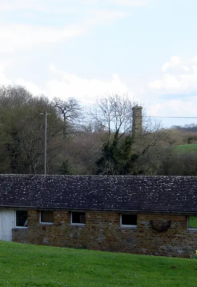 Railway viaduct piers, Hook Norton, Oxfordshire. 16 April 2006. Photographer: Fin Fahey