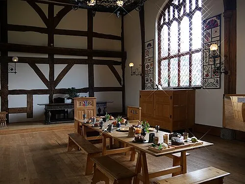 Inside the Great Hall at Ordsall