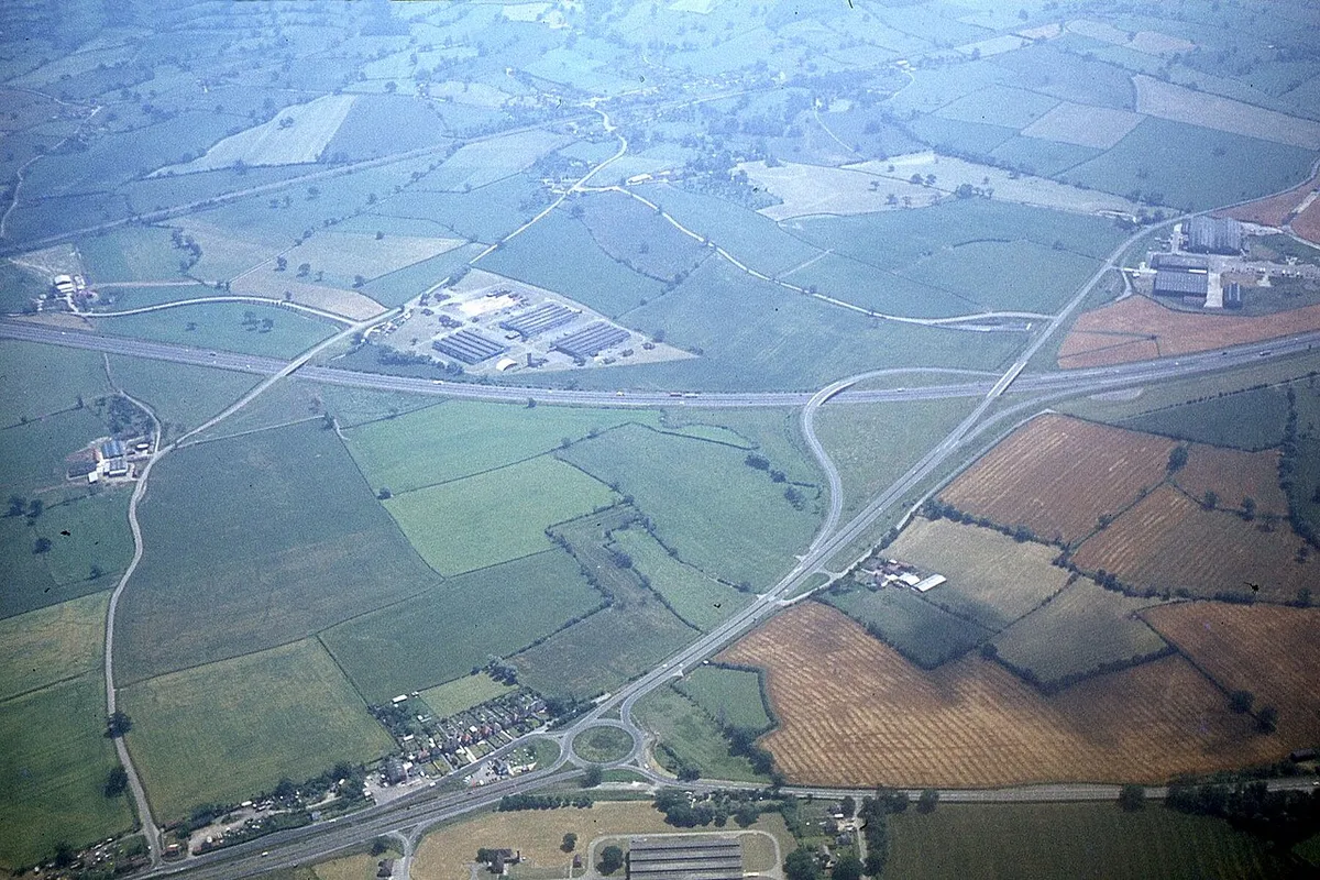 Aerial view - Hardwike area of Gloucester