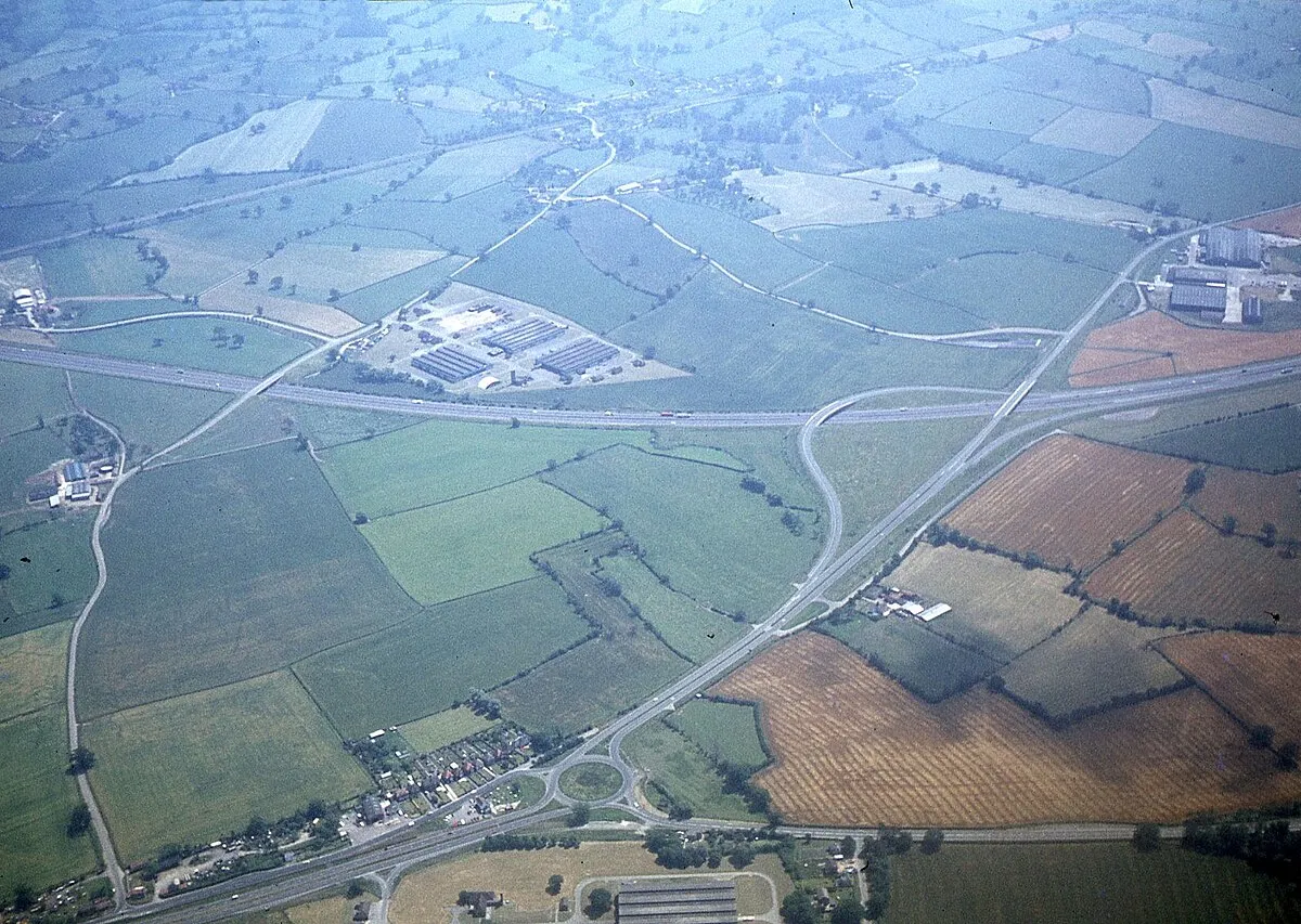 Aerial view - Hardwike area of Gloucester
