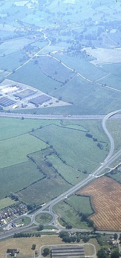 Aerial view - Hardwike area of Gloucester