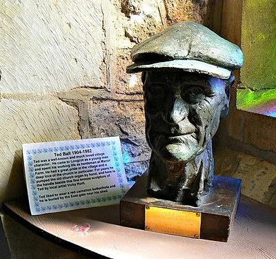 Bronze sculpture, Church of St Mary, Longcot