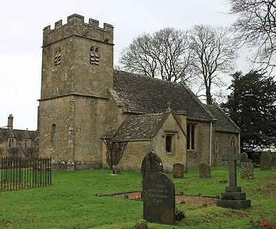 All Saints church in Salperton on Boxing Day 2012