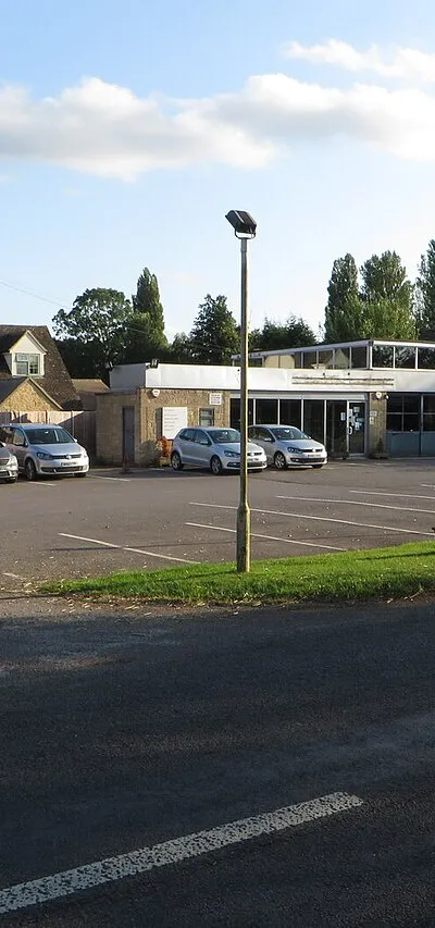 An ex car dealership