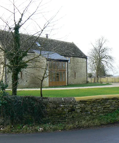Barn conversion, The Street, Castle Eaton On the market for £850,000. Beyond my reach.