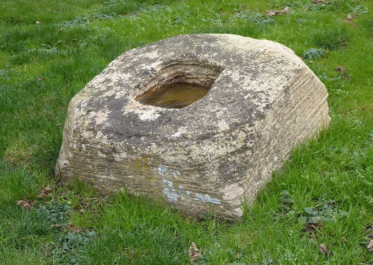 Base of a former churchyard cross