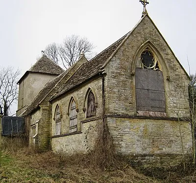 Abandoned Church, Newington Bagpath.