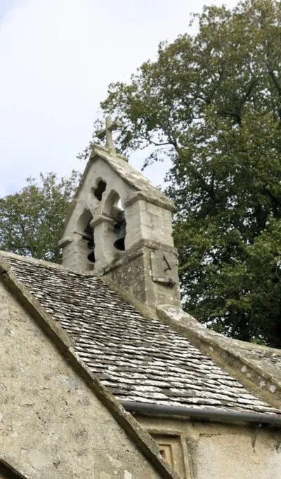 Bellcote and crosses