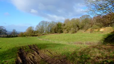 Bredon Hill's lower slopes, 2