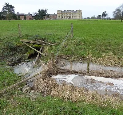 A very wet Croome Park