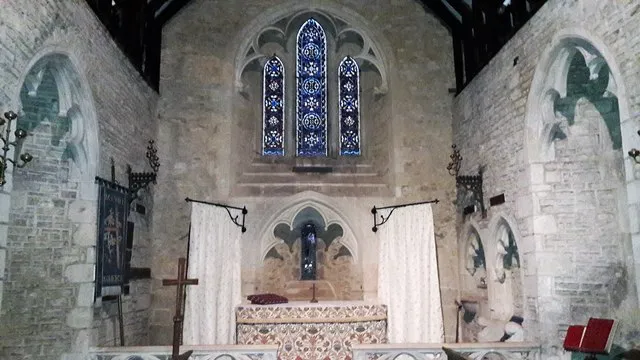 Chancel at St Mary, Edgeworth