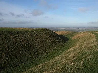 Atlas of Hillforts 0146 Uffington Castle Just off the Ridgeway National Trail