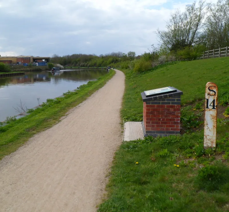 14 miles to Sharpess by canal from Gloucester
