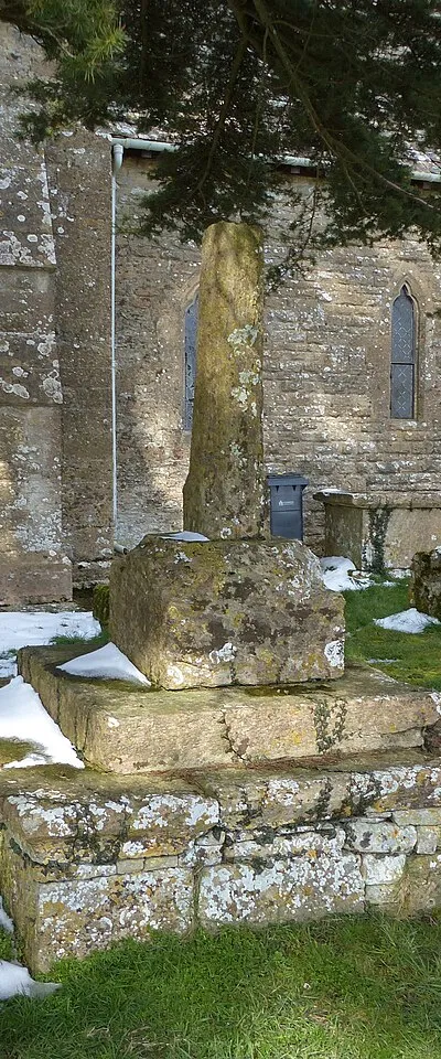 Churchyard cross in St Bartholomew's churchyard: scheduled monument in Winstone, Gloucestershire.
.mw-parser-output .messagebox{margin:4px 0;width:auto;border-collapse:collapse;border:2px solid var(--border-color-progressive,#6485d1);background-color:var(--background-color-neutral-subtle,#fbfcff);color:var(--color-base,#202122);box-sizing:border-box;border-inline-start-width:8px}.mw-parser-output .messagebox.mbox-small{font-size:88%;line-height:1.25em}.mw-parser-output .mbox-warning,.mw-parser-output .mbox-speedy{border:2px solid var(--border-color-error,#b22222);background:var(--background-color-error-subtle,#ffdbdb);border-inline-start-width:8px}.mw-parser-output .mbox-serious,.mw-parser-output .mbox-delete,.mw-parser-output .mbox-stop{border:2px solid var(--border-color-error,#b22222);border-inline-start-width:8px}.mw-parser-output .mbox-issue,.mw-parser-output .mbox-content{border:2px solid #f28500;background:var(--background-color-warning-subtle,#ffe);border-inline-start-width:8px}.mw-parser-output .mbox-query,.mw-parser-output .mbox-style{border:2px solid #f4c430;background:var(--background-color-warning-subtle,#ffe);border-inline-start-width:8px}.mw-parser-output .mbox-shit{border:2px solid #960;border-inline-start-width:8px}.mw-parser-output .mbox-license{border:2px solid #88a;border-inline-start-width:initial}.mw-parser-output .mbox-legal{border:2px solid var(--border-color-notice,#666);background:var(--background-color-base,#fff);border-inline-start-width:8px}.mw-parser-output .mbox-honor{border:2px solid #ca3;background:var(--background-color-warning-subtle,#fcf4db);border-inline-start-width:8px}.mw-parser-output .mbox-growth{border:2px solid #8d4;background:var(--background-color-success-subtle,#d5fdf4);border-inline-start-width:8px}.mw-parser-output .mbox-move{border:2px solid #93c;border-inline-start-width:8px}.mw-parser-output .mbox-protection,.mw-parser-output .mbox-message{border:2px solid var(--border-color-base,#aaa);border-inline-start-width:8px}.mw-parser-output .messagebox .mbox-text{border:none;padding:0.25em 0.9em;width:100%}.mw-parser-output .messagebox .mbox-image{border:none;padding:2px 0 2px 0.9em;text-align:center}.mw-parser-output .messagebox .mbox-imageright{border:none;padding:2px 0.9em 2px 0;text-align:center}.mw-parser-output .messagebox .mbox-empty-cell{border:none;padding:0;width:1px}.mw-parser-output .messagebox .mbox-invalid-type{text-align:center}@media(min-width:720px){.mw-parser-output .messagebox{margin:4px 10%}.mw-parser-output .messagebox.mbox-small{clear:right;float:right;margin:4px 0 4px 1em;width:238px}}body.skin--responsive .mw-parser-output table.messagebox img{max-width:none!important}Wikidata has entry Churchyard cross in St Bartholomew's churchyard (Q17677849) with data related to this item.