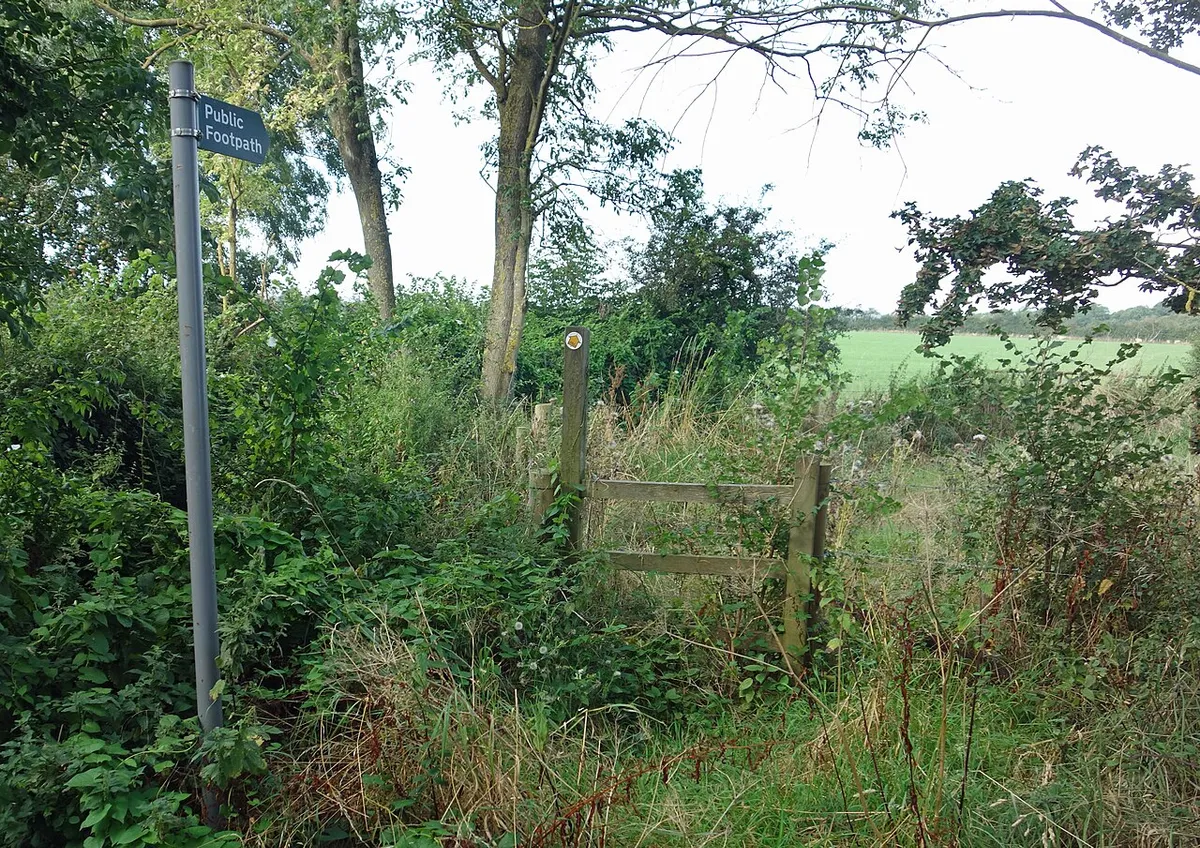 A seldom used footpath