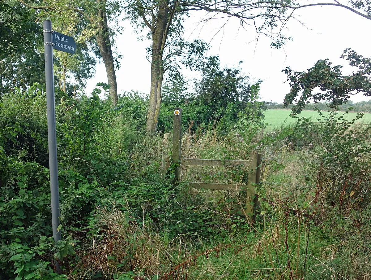A seldom used footpath