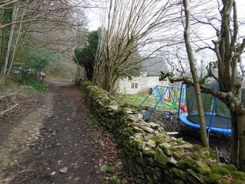 A cottage at Cooper's Hill Wood