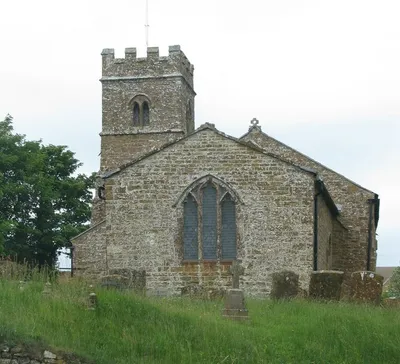Church of England parish church of St Anne, Epwell, Oxfordshire: view from the east