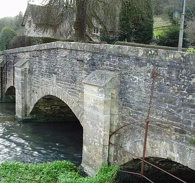 Bridge, Castle Combe This bridge features widely in the Dr Dolittle film.