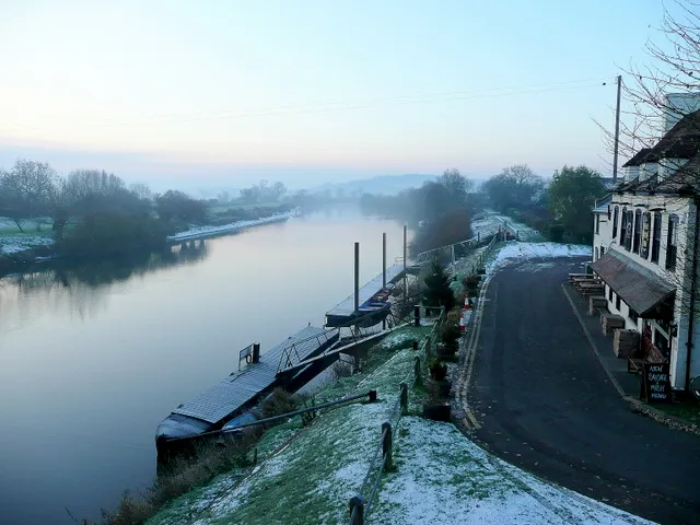Big River; early morning