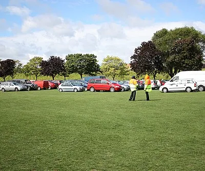 Bank Holiday car park
