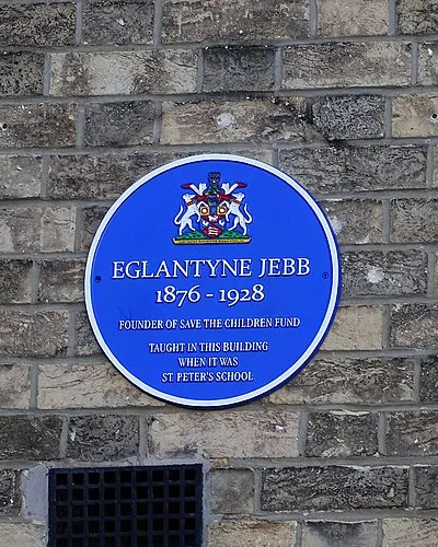 Blue plaque, Marlborough Library, High Street,