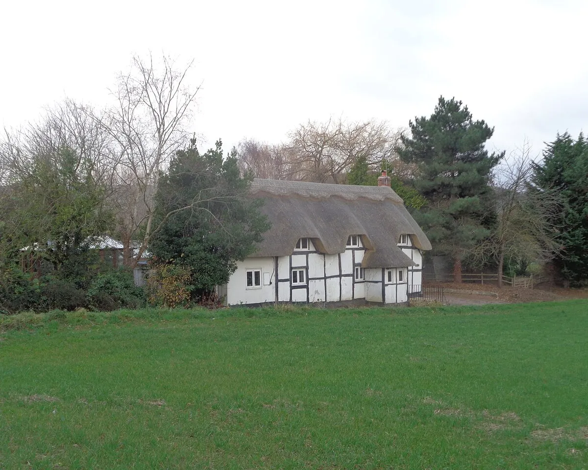 A thatched cottage, The Lane, Bricklehampton