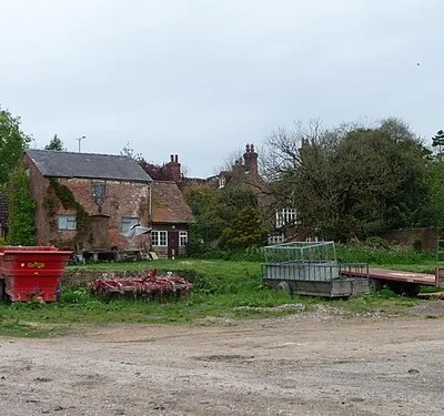 Farmyard outside Wolfhall Manor
