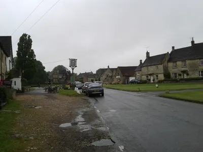 A wet June day in Biddestone