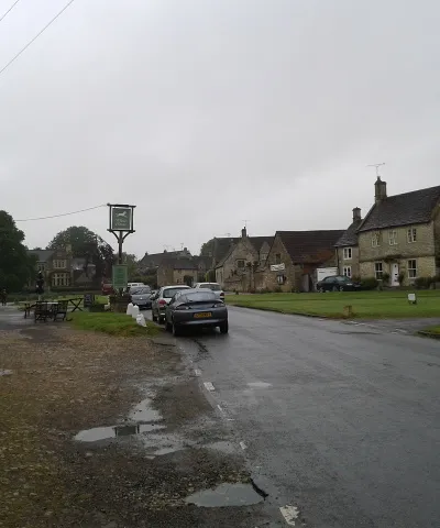 A wet June day in Biddestone