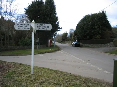 Eastcourt Crossroads. Eastcourt is a hamlet between Crudwell and Minety